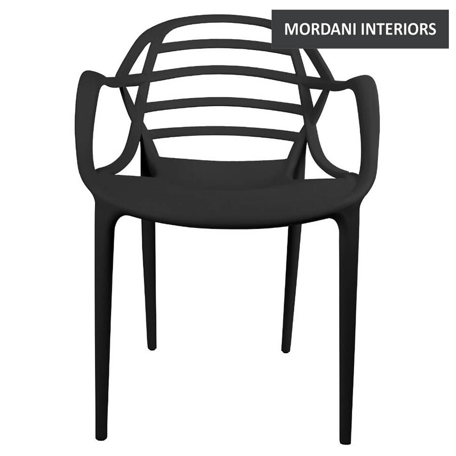 Aruba Black Cafe Chair